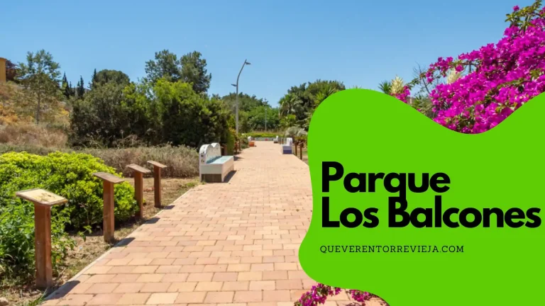 Parque los Balcones "Reina de la Sal" en Torrevieja