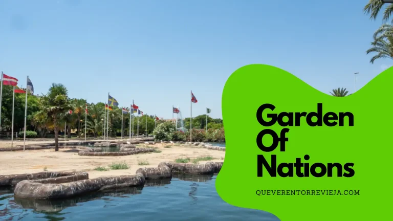 Garden of nations in Torrevieja